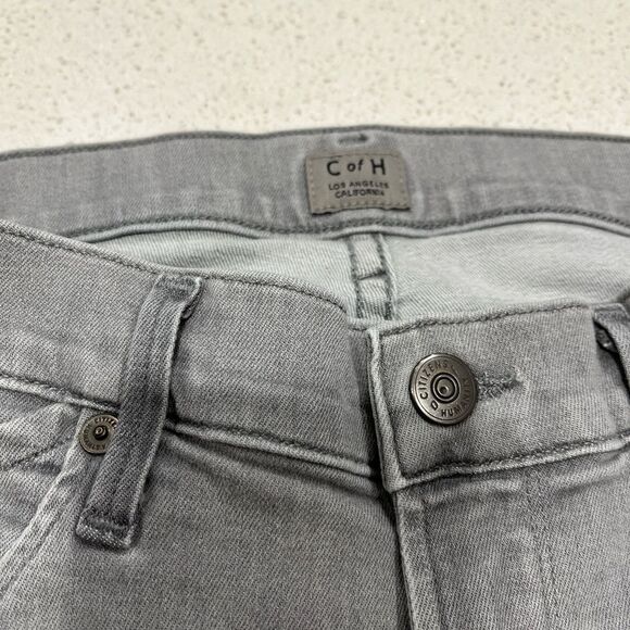 Citizens of Humanity Avedon Gray Low Rise Ultra Skinny Gray Jeans Size 27 - Picture 14 of 15